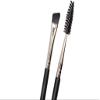 BLVCKWAX Flawless Brows Dual Ended Eyebrow And Eyeliner Brush With Angled End And Spoolie For Brow Powder Application Soft Nylon Bristles Two In One Tool For Blending view 1
