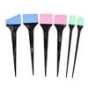 1 set 6pcs Silicone Tint of Tinting Brush Dye Kit for Tool Coloring Applicator Highlighting Hair Professional Solon Salon Home DIY Dyeing Barber view 1