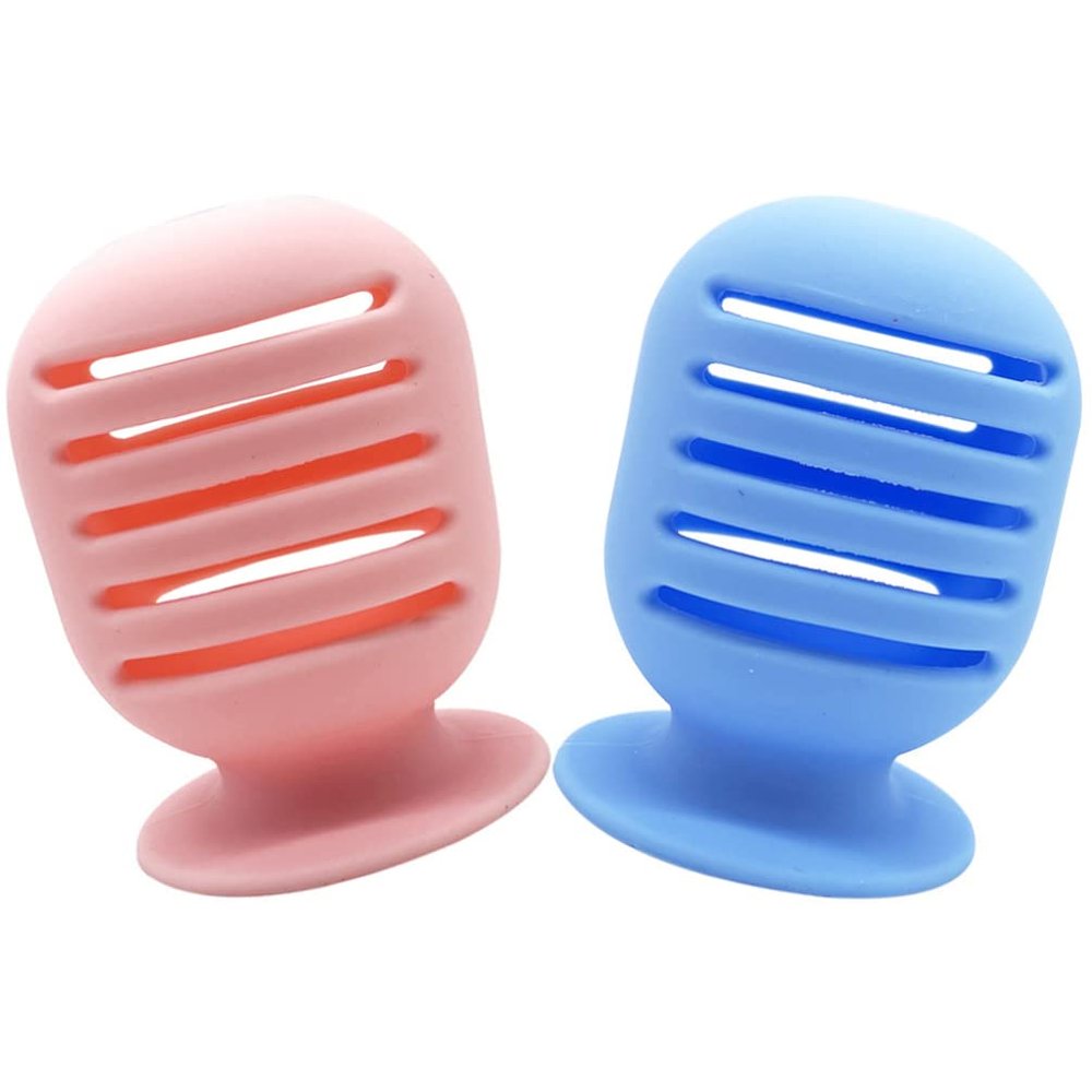 FOMIYES Large Makeup Sponge Case Holder Sponge Container Silicone Beauty Egg Storage Travel Size
