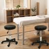 SUPER DEAL Adjustable Height Hydraulic Rolling Swivel Stool Tattoo Facial Massage Spa Salon Medical Stool,Set of 2,Black view 2