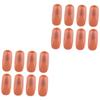 KALLORY 400pcs Nail Art Training Sticker Fake Nail Exercise Tips Art Brushing Practice Artificial Long Press for Beginners view 1