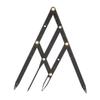 1pc Eyebrow Measuring Ruler - Adjustable Stainless Steel Brow Tool for Accurate Eyebrow Shaping and Mapping Lightweight Design for Easy Use view 1