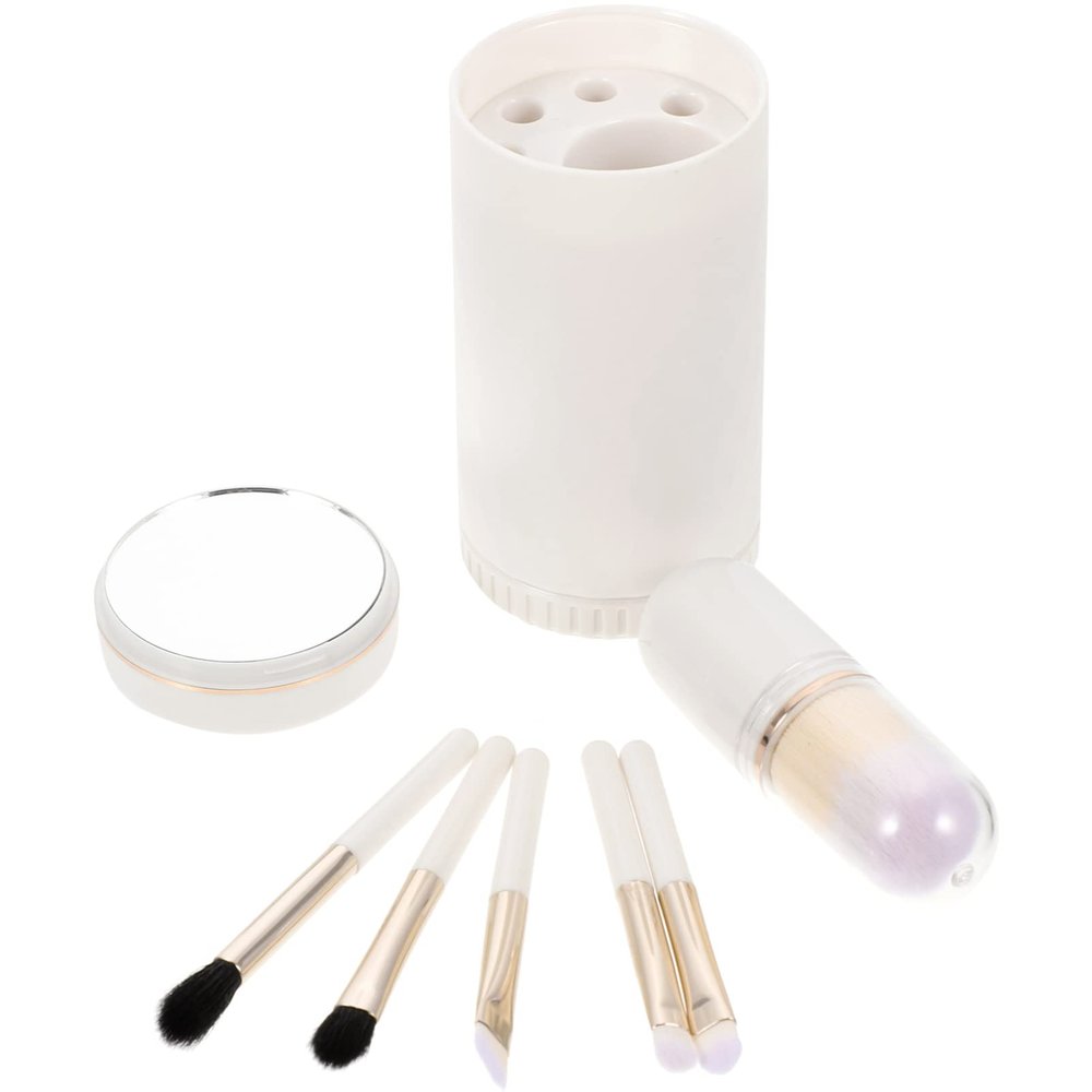 Beaupretty Travel Makeup Brush Set 1 Set Professional Makeup Brush Kit Storage Case