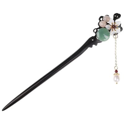Beaupretty Antique Style Hair Stick Tassel Elegant Hairpin for Women for Buns Weddings Parties and Special Occasions