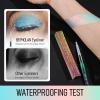 BEPHOLAN Pink Blue Eyeliner Pencil,2-in-1 Color Waterproof Glitter Gel Eye Liner Highligter,Mermaid Korean Makeup Waterline Eyeliner,Smudge Proof (FAIRY TALE) view 3