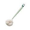 GLEAVI Double-Sided Body Scrubber Handle Soft Stiff Bristles for Exfoliating and Cleaning Back Bath Brush for Shower Promotes Circulation and Skin Health view 1