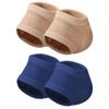 FOMIYES 2pairs Breathable Heel Socks Moisturizing Gel Heel Protectors Skin Tone Elastic Soft and Comfortable Design for Skin Types view 1