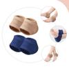 FOMIYES 2pairs Breathable Heel Socks Moisturizing Gel Heel Protectors Skin Tone Elastic Soft and Comfortable Design for Skin Types view 2