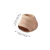 FOMIYES 2pairs Breathable Heel Socks Moisturizing Gel Heel Protectors Skin Tone Elastic Soft and Comfortable Design for Skin Types view 3