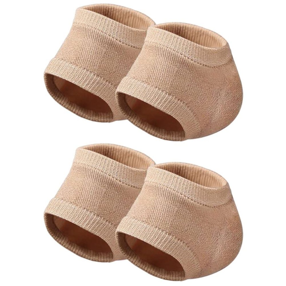 FOMIYES Comfortable Gel Socks Heel Covers Cracked Heel Repair Covers for Men Women