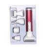 ZJchao for Women, 5 in 1 Lady Hair Removal Trimmers Waterproof Mini Women Electric Pubic Hair Trimmer for Legs Arm Armpit Bikini Line USB Lady Clipper Groomer Rose Red view 1