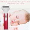 ZJchao for Women, 5 in 1 Lady Hair Removal Trimmers Waterproof Mini Women Electric Pubic Hair Trimmer for Legs Arm Armpit Bikini Line USB Lady Clipper Groomer Rose Red view 2