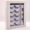 Segmented 3D FAUX MINK LASH KIT with 5 Sets of Lashes, Tweezer, and Tool - All Eyes On Me view 1