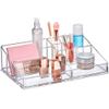 Amazing Abby - Tiffany - Acrylic Cosmetic Organizer, Transparent Plastic Makeup Holder, Compartmented, Shatter-Proof, Perfect Bathroom Vanity Storage Solution for Beauty Supply, Large view 1