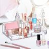 Amazing Abby - Tiffany - Acrylic Cosmetic Organizer, Transparent Plastic Makeup Holder, Compartmented, Shatter-Proof, Perfect Bathroom Vanity Storage Solution for Beauty Supply, Large view 2