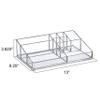 Amazing Abby - Tiffany - Acrylic Cosmetic Organizer, Transparent Plastic Makeup Holder, Compartmented, Shatter-Proof, Perfect Bathroom Vanity Storage Solution for Beauty Supply, Large view 3