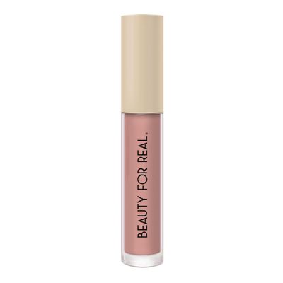 Beauty For Real Be Seen Weightless Liquid Lipstick, Exposure - Neutral Beige Nude - Matte, Full-Coverage, Longwear Color - Non-Drying Formula with Jojoba & Avocado Oils - Cruelty Free