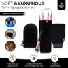 Bronze Tan Self Tanner Accessory Kit - Includes Self Tanning Mitt, Tan Remover Exfoliating Mitt, Easy-Reach Back Applicator, Tanning Brush Applicator for Face & Hands - Sunless Tanning Application view 2