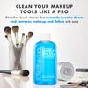 Cinema Secrets Original Blue Vanilla Makeup Brush Cleaner Solution - Professional Cleanser for Makeup Brushes - Quick-Drying, Rinse-Free Formula - Removes Stubborn Waterproof Make Up (2 fl oz) view 2