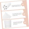 STAHAD Perfume Sample Vials 3 Pcs Roller Hose Massage Empty Bottle for Face Jade Roller for Face Travel Essential Oil Bottle Eye Essential Roller Bottle Body Lotion Bottle Pp view 3