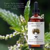 Laritelle DiamondStrong Hair Growth Treatment Oil  4oz  Organic AntiThinning Scalp Oil with Jojoba, Saw Palmetto, Nettle & Rosemary  Vegan, SulfateParabenFree view 4
