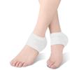 Beavorty 2pairs Elastic Gel Heel Socks Moisturizing Heel Covers Skin Color Comfortable Protective Sleeves for Men and Women view 3