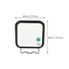 Beavorty Wall-Mounted Fogless Shower Mirror for Shaving Cup Design Position Premium High Definition Bathroom Makeup Accessory view 2