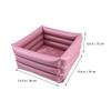 Ciieeo Folding Inflatable Portable Travel Spa Foot Care Bath Basin 3pcs Foot Cleaning Container PVC Basin Pedicure Tub Bath Bucket Shampoo Bowl Random Color view 4