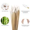 400 ct Long Cotton Swabs + 400 ct 6" Pointed Cotton Swabs + 800 ct Double Round Bamboo Cotton Buds With Case view 3