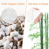 400 ct 6 Inches Long Cotton Swabs + 1000 ct Double Round Cotton Swabs with Storage Case, for Electronic Cleaning, Gun Cleaning, Makeup, Pets Care view 3