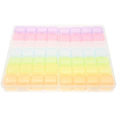 FOMIYES 1set Nail Art Storage Box Organizer for Jewelry and Makeup Container for Nail Tips and Accessories Tidy Desktop