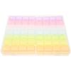 FOMIYES 1set Nail Art Storage Box Organizer for Jewelry and Makeup Container for Nail Tips and Accessories Tidy Desktop view 1