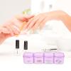 FOMIYES 1set Nail Art Storage Box Organizer for Jewelry and Makeup Container for Nail Tips and Accessories Tidy Desktop view 2