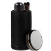 FOMIYES Portable Makeup Brush Set with Mirror 6-in-1 Brush Set for Women Sponges view 1