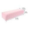 Beavorty Comfortable Nail Art Hand Pillow Simple Manicure Arm Rest Cushion for Nail Salons and Home Use Soft Support for Wrist and Hand Breathable and Mild Design Pink Heart Pattern view 4
