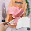 Angoily 2pcs Manganese Steel Pig Shaving Knife Livestock Hair Remover Scraper Tool with Tweezer for Pet Hair Removal view 2