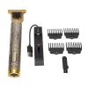 Brrnoo Hair Clippers for Men, Gold, Cordless Rechargeable Beard Trimmer, Hair Cutting Kit view 1