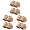 minkissy 6pairs Elastic Gel Heel Socks Breathable Heel Covers for Moisturizing Socks Extra Cushion view 1