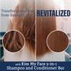 Kiss My Face 2-in-1 Shampoo + Conditioner Bar - Palm Oil, Cruelty-Free for Dry, Dull & Frizzy Hair with Oat and Shea Butter-113 grams view 2