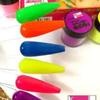 Fantasy Nails Acrylic Collection Fosforecente 7grms jars view 2