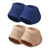 minkissy 4pairs Comfortable Gel Socks for Moisturizing Heels Elastic Toeless Socks Cracked Heel Repair view 2