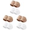 minkissy 6pairs Elastic Gel Socks for Feet Moleskin Heel Lifts for Achilles Tendonitis Toe Protectors view 1