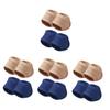 minkissy 8pairs Foot Pain Relief Socks Moisturizing Heel Covers for Women Gel Heel Socks Cracked view 1