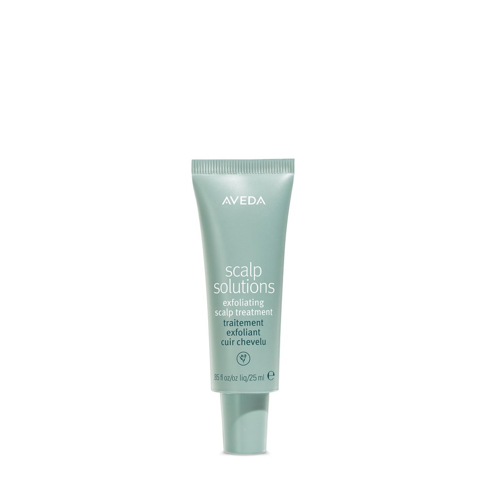Aveda Scalp Solutions Exfoliating Scalp Treatment | Removes Sebum, Build-Up & Pollution for All Scalp Types | WintergreenDerived Salicylic Acid | Cooling Sensation | 96% Naturally Derived*, 0.85 Fl Oz