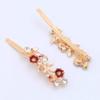 minkissy 6pcs Vintage Rhinestones Flower Bobby Decorative Hair Accessories for Weddings Parties and Special Occasions Shiny Design for Girls and Women view 4
