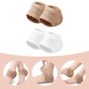 minkissy 2 Pairs Moisturizing Heel Socks Gel Heel Repair Socks Heel Protector Socks Skin Care Socks for Softening and Repairing Chapped Feet (Skin & White) view 4