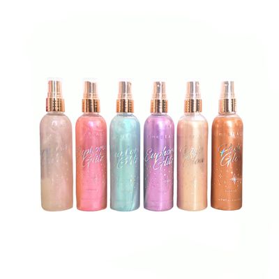 Liquid Highlight Multidimensional Micro Glitter Shimmer Spray by Xime Beauty (Full Set (6 Pieces))
