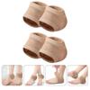 minkissy 2 Pairs Moisturizing Heel Socks Open Toe Socks Cracked Gel Heel Protector Toeless Spa Socks Heel Repair Socks Footcare for Dry Hard Cracked view 3