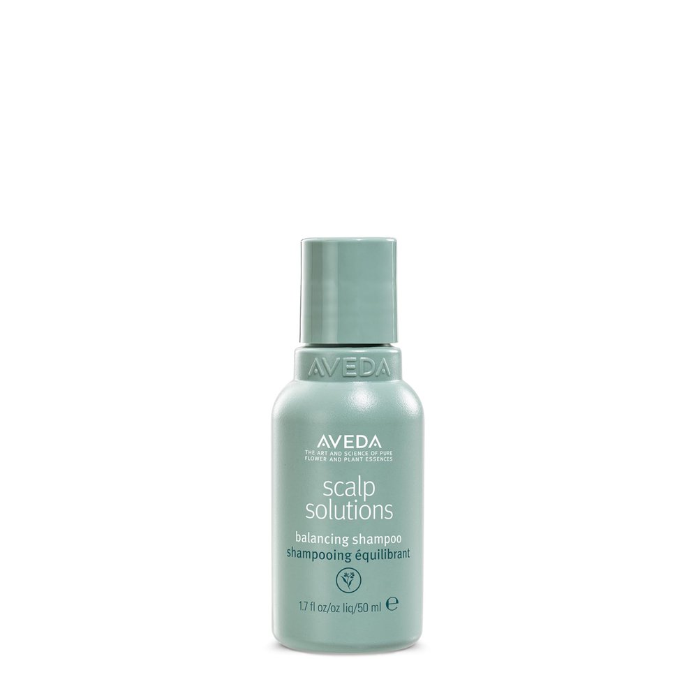 Aveda Scalp Solutions Balancing Shampoo | Gentle Purifying Shampoo for All Hair Types | Removes Pollution & Build-Up, Improves Scalp Hydration | 94% Naturally Derived*, 1.7 Fl Oz