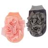 minkissy 2pcs Exfoliating Shower Gloves Soft Bath Body Scrubber for Deep Cleansing Grey Bathing Accessories for Smooth Skin and Relaxation view 1